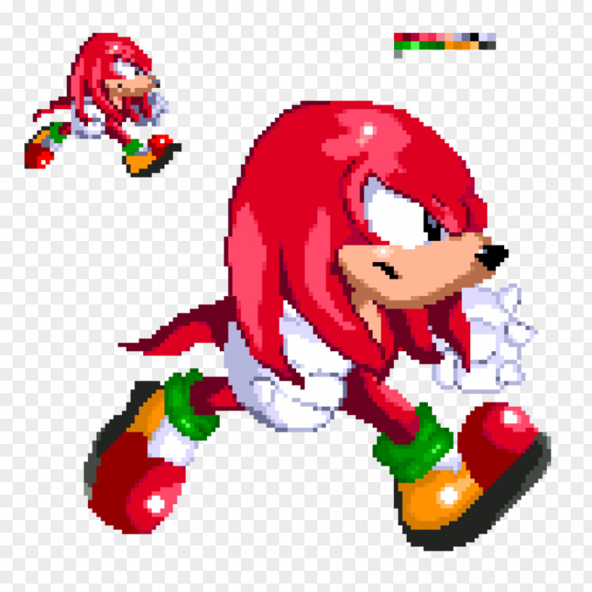 Sprite Knuckles The Echidna Knuckles' Chaotix Sonic CD Metal PNG