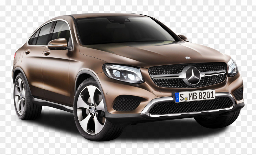 Brown Mercedes Benz GLE Coupe Car Mercedes-Benz GLC Sport Utility Vehicle New York International Auto Show PNG