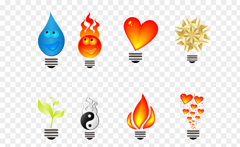 Creative Lamp Graphic Design Incandescent Light Bulb PNG