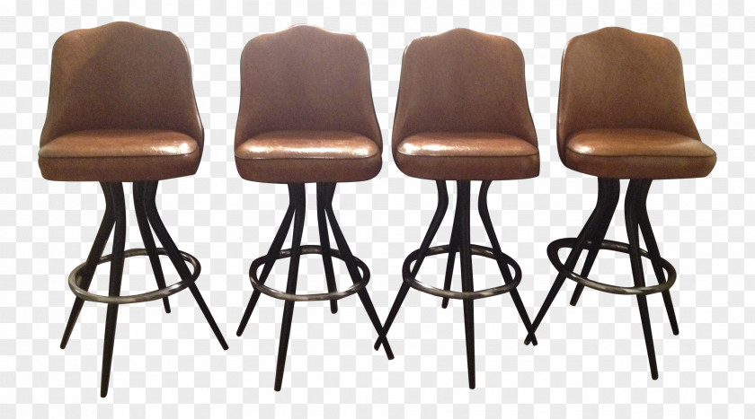 Four Legs Stool Chair Bar PNG
