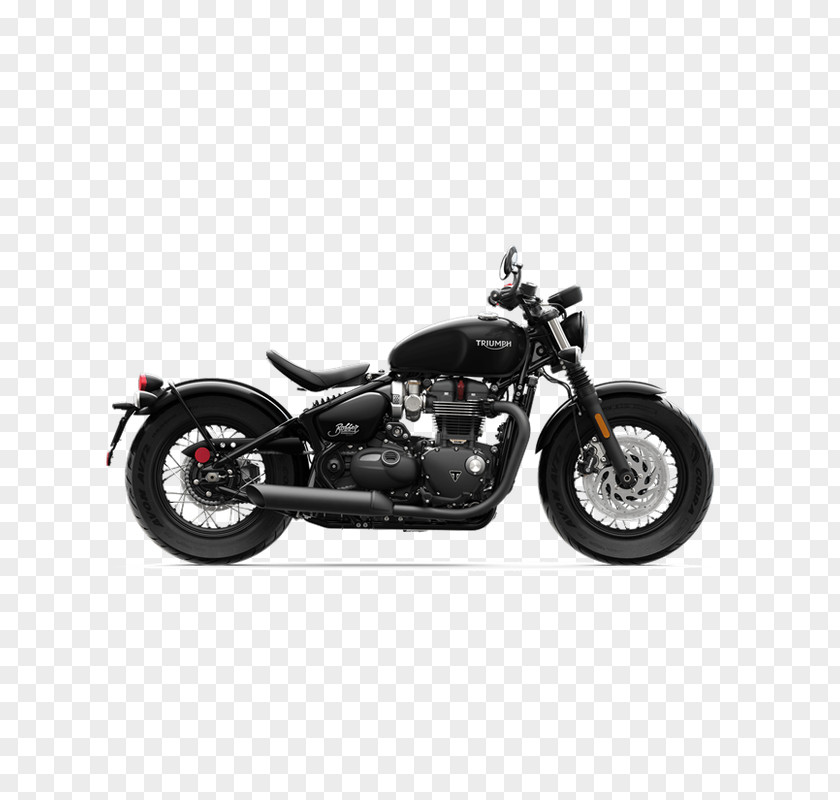 Motorcycle Triumph Motorcycles Ltd Bonneville Bobber Street Triple PNG