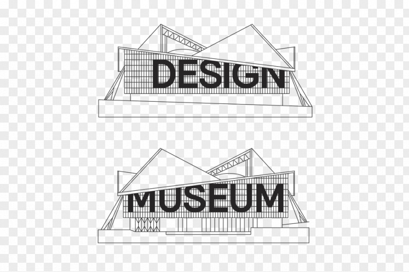 Museum Building Design Logo PNG