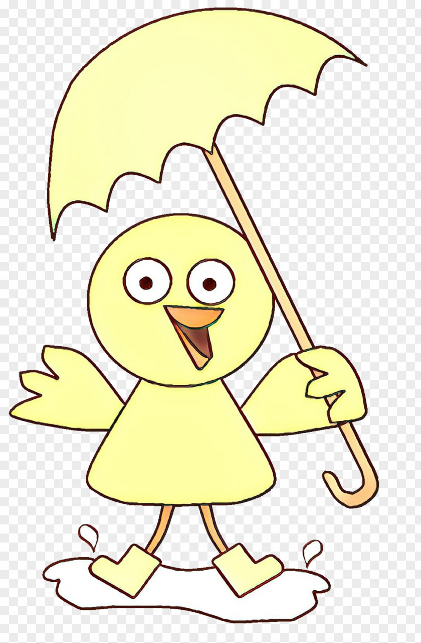 Smile Wing Duck Cartoon PNG