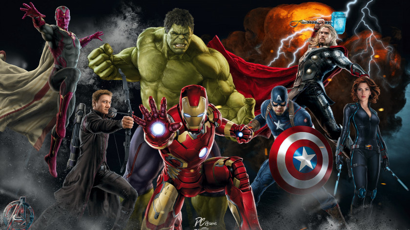 Various Comics Iron Man Black Widow Clint Barton Edwin Jarvis Captain America PNG