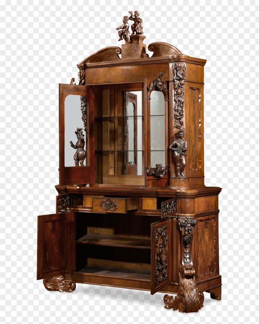 Antique Carved Exquisite Buffets & Sideboards PNG