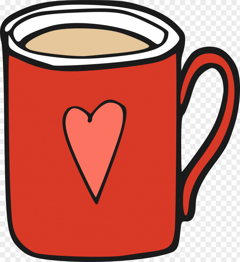 Cartoon Mug Coffee Cup Clip Art PNG