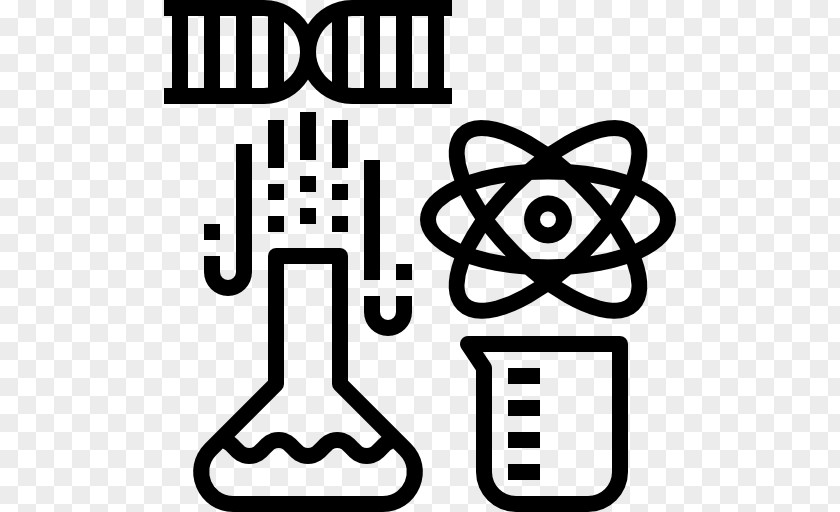 Chemistry Icon Education Science Laboratory Flasks PNG