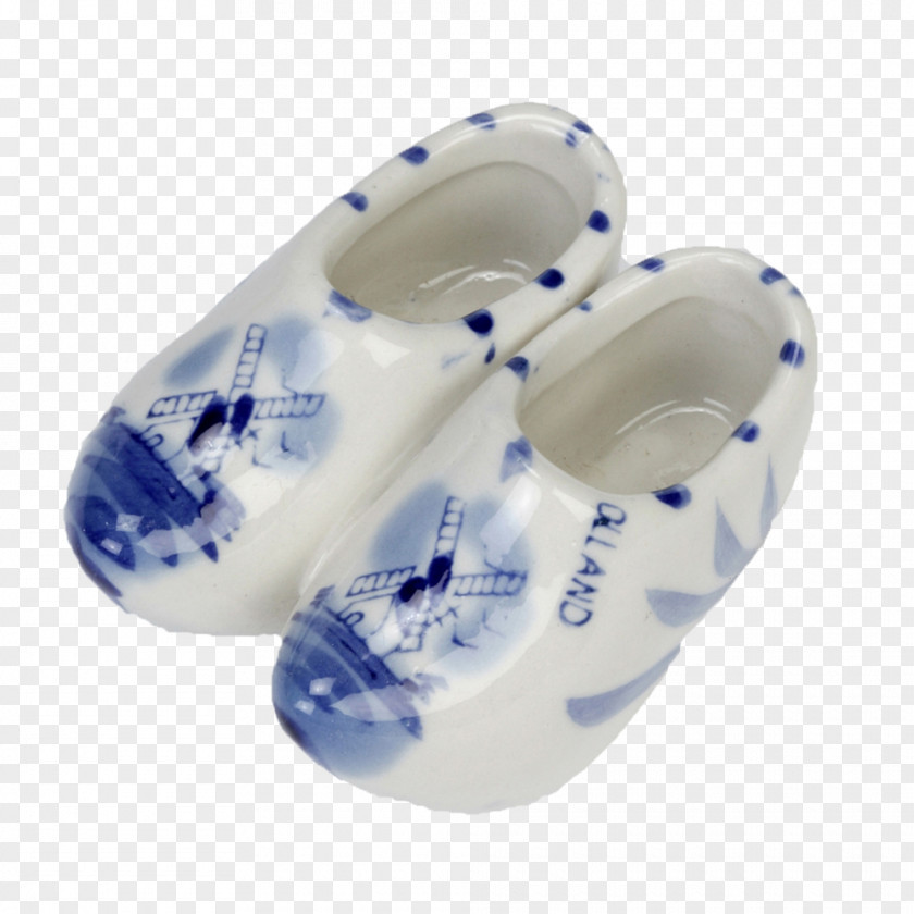 Design Plastic Blue And White Pottery Shoe PNG