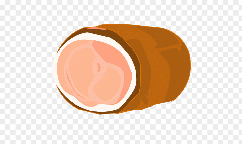 Ham Bologna Sausage Circle Clip Art PNG