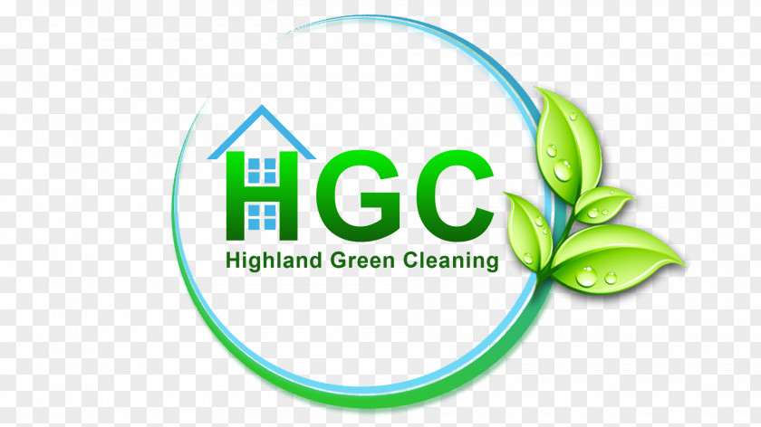 Keep Clean Highland Green Cleaning Logo Brand PNG