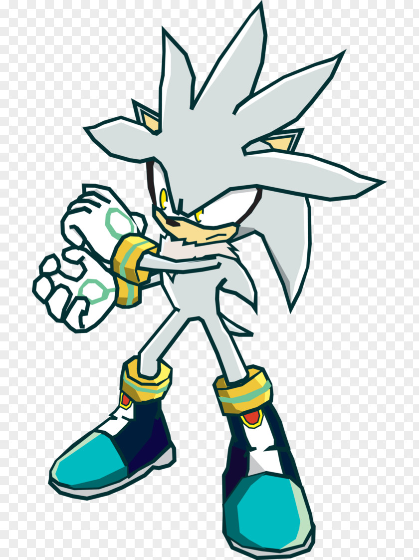 Sonic Silver Battle The Hedgehog Sega Art PNG