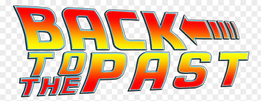 Back To The Future Logo Banner Brand Line Product PNG