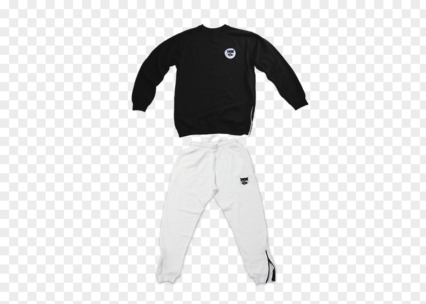 Black Denim Jacket T-shirt Tracksuit Clothing Sportswear Uniform PNG