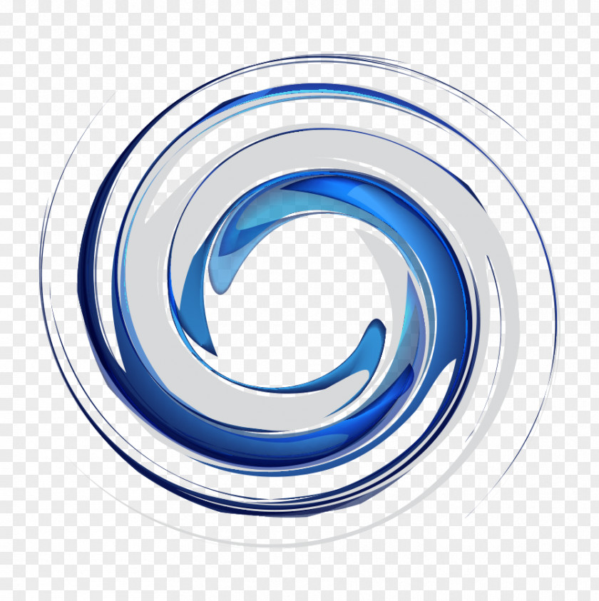 Blue Water Ripples Clip Art PNG