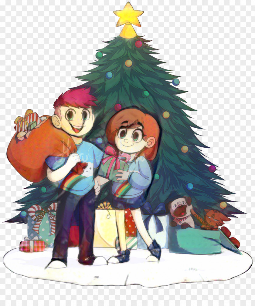 Christmas Tree Artist Illustration Work Of Art PNG
