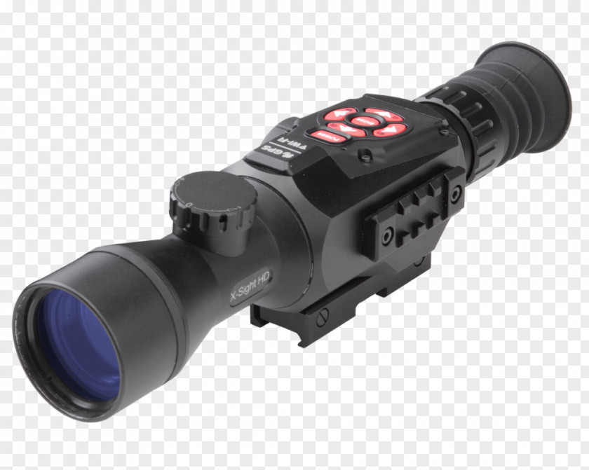 Sights Telescopic Sight American Technologies Network Corporation Night Vision Device High-definition Television Video PNG