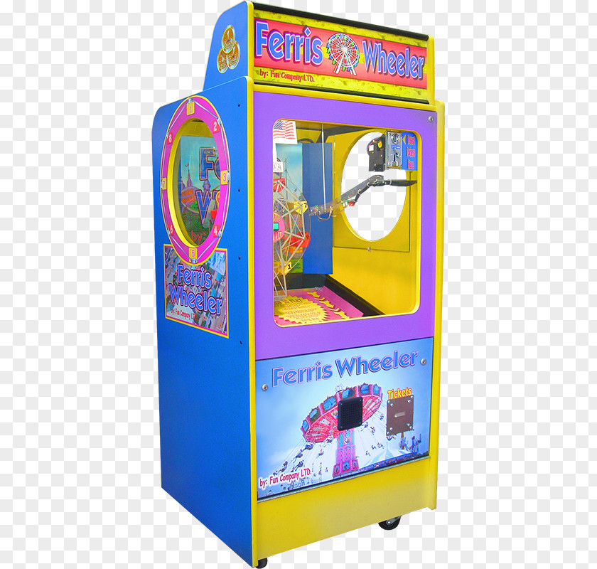 Ferris Wheel Redemption Game Prize Video Player PNG