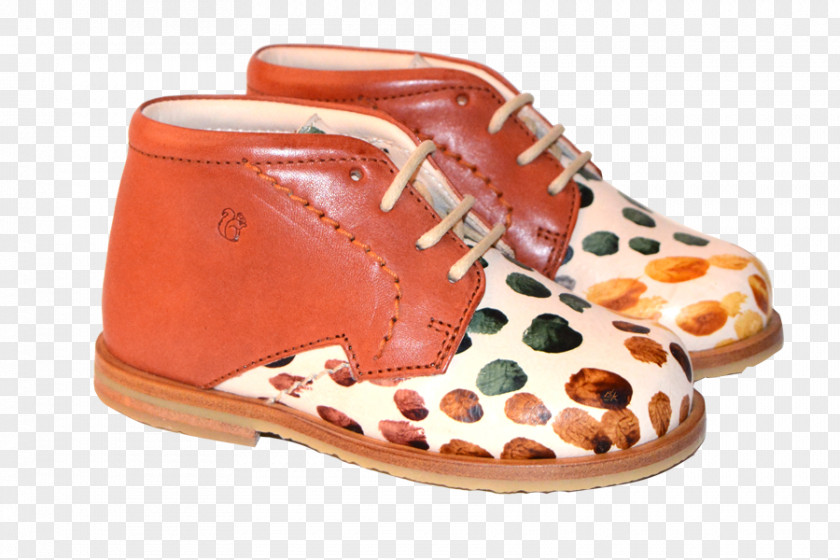 Hand-painted Girls Shoe Footwear Walking Brown PNG