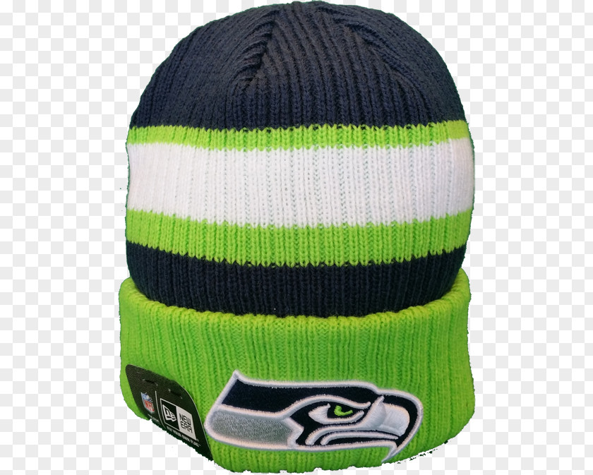 Seattle Seahawks Knit Cap Hat 59Fifty PNG