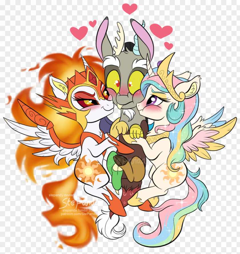 Unicorn Ear Princess Celestia DeviantArt Pony Luna PNG