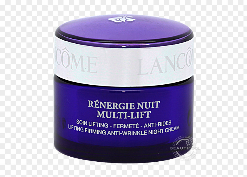 Anti-Wrinkle Anti-aging Cream Lancôme Rénergie Multi-lift Night Wrinkle PNG