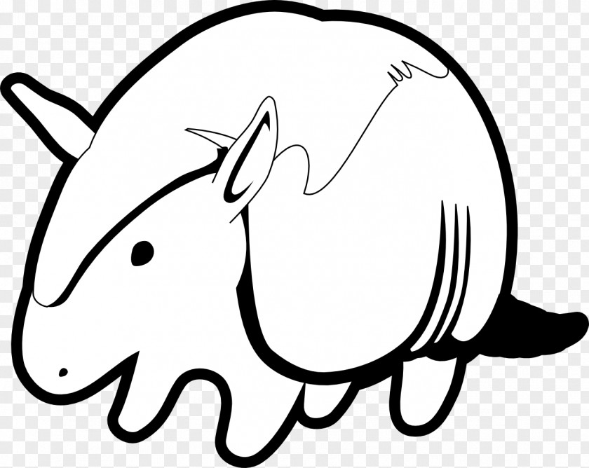 Armadillos Clip Art Openclipart Vector Graphics Free Content Illustration PNG