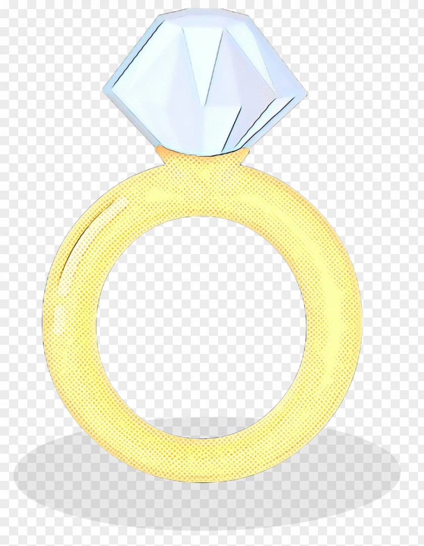 Fashion Accessory Engagement Ring Yellow PNG