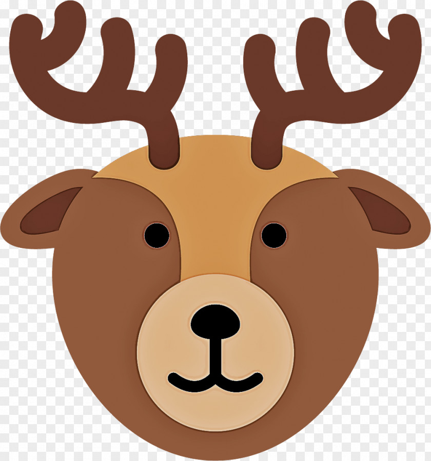 Fawn Smile Reindeer PNG