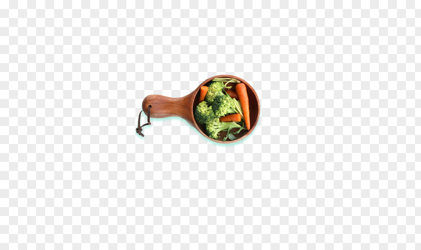 Vegetables In The Wooden Spoon Japanese Cuisine Bowl Kitchen Utensil Tableware PNG