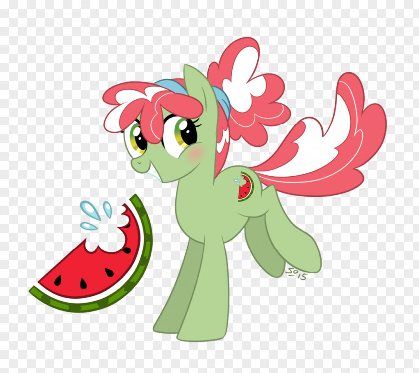 Watermelon Pony Fan Art Horse PNG