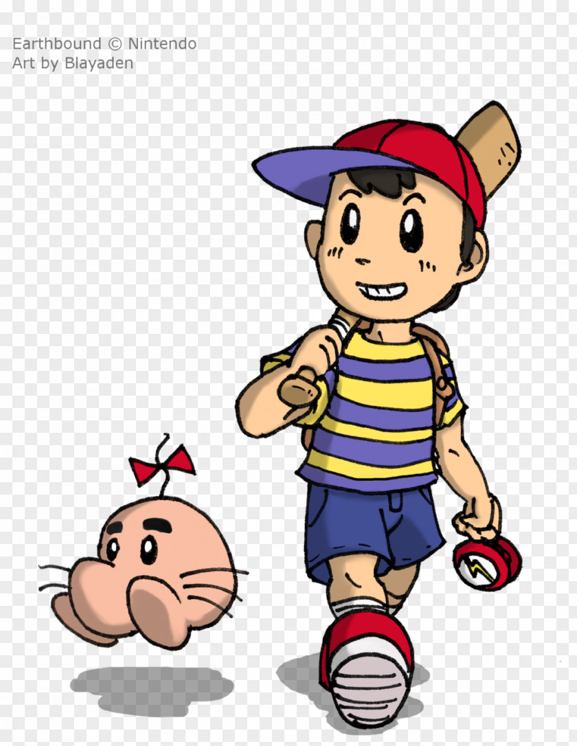 Boing EarthBound Super Nintendo Entertainment System Mr. Saturn PNG