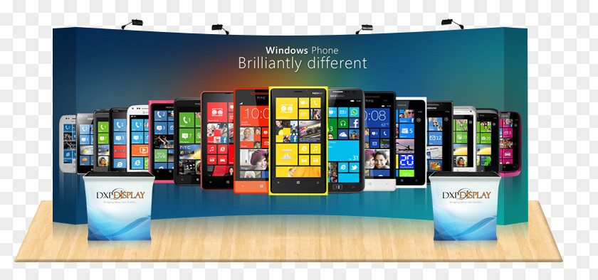 Booth Building Windows Phone 10 Mobile Display Device Microsoft PNG