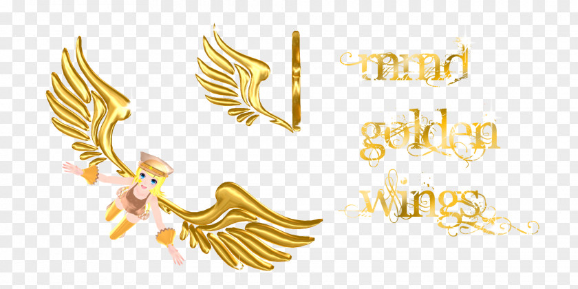 Golden Wing DeviantArt Digital Data PNG