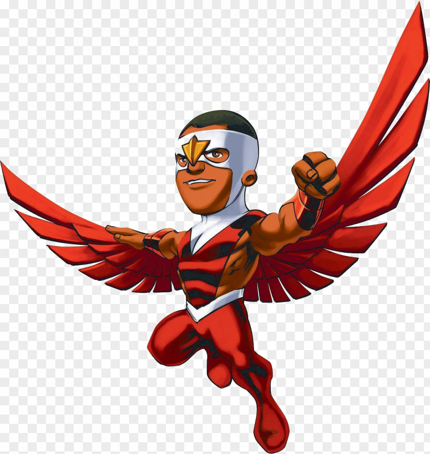 Hawkman Marvel Super Hero Squad Falcon Iron Man Wolverine PlayStation 2 PNG