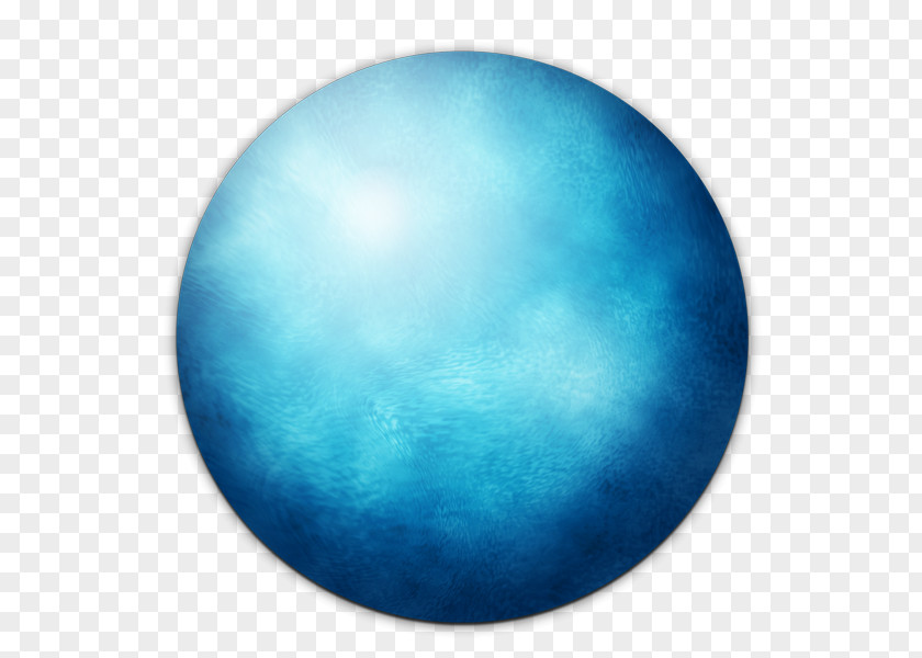 Orb Sphere Blue Moon PNG