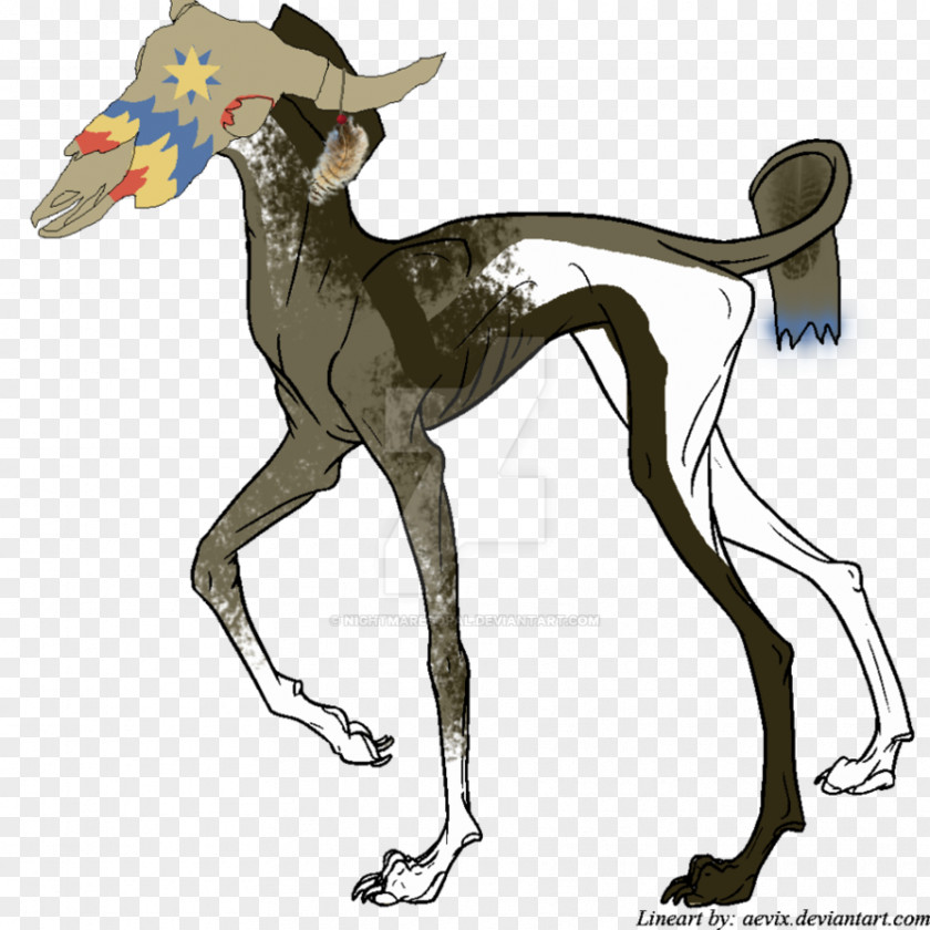 Skull Love Italian Greyhound Spanish Whippet Sloughi PNG