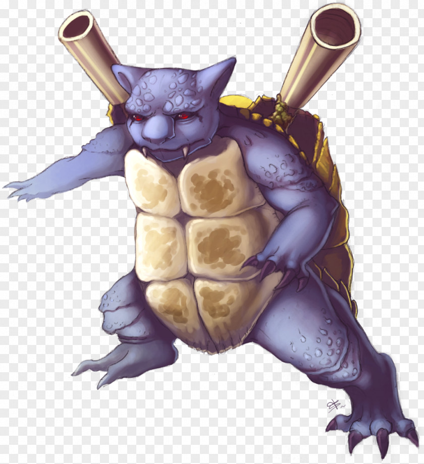 Blastoise Water Blast Tortoise Figurine Character Fiction PNG