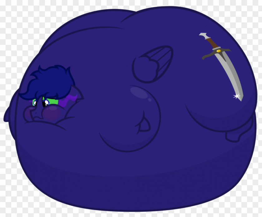 Blueberry Inflation Cartoon Animal Character PNG