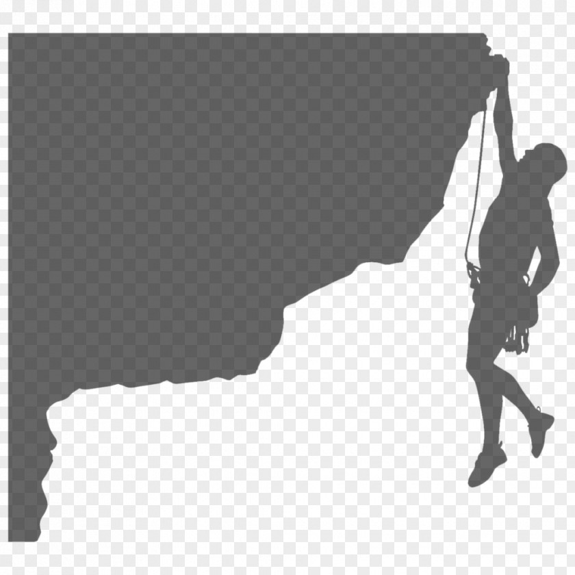 Climbing Wall Mountaineering Silhouette Sport PNG