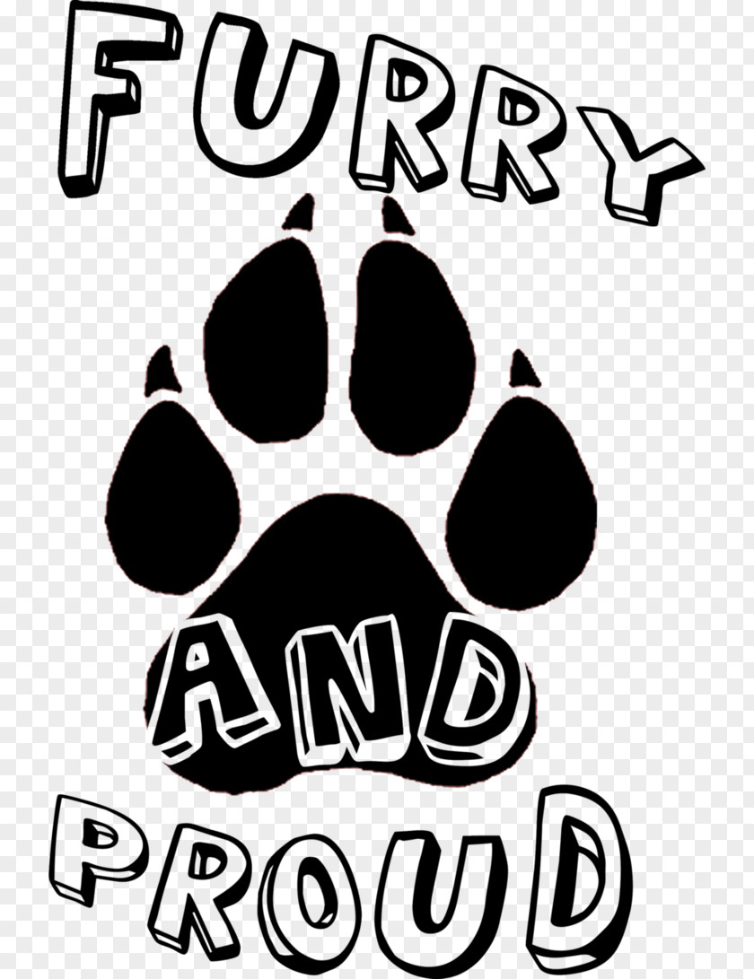 Proud Black Panther Paw Dog Cat Clip Art PNG
