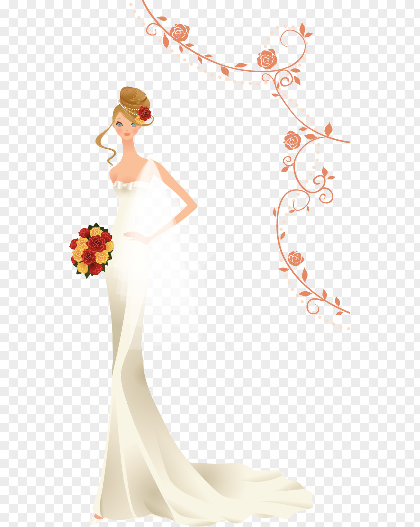 Wedding Nosegay Euclidean Vector Bride PNG