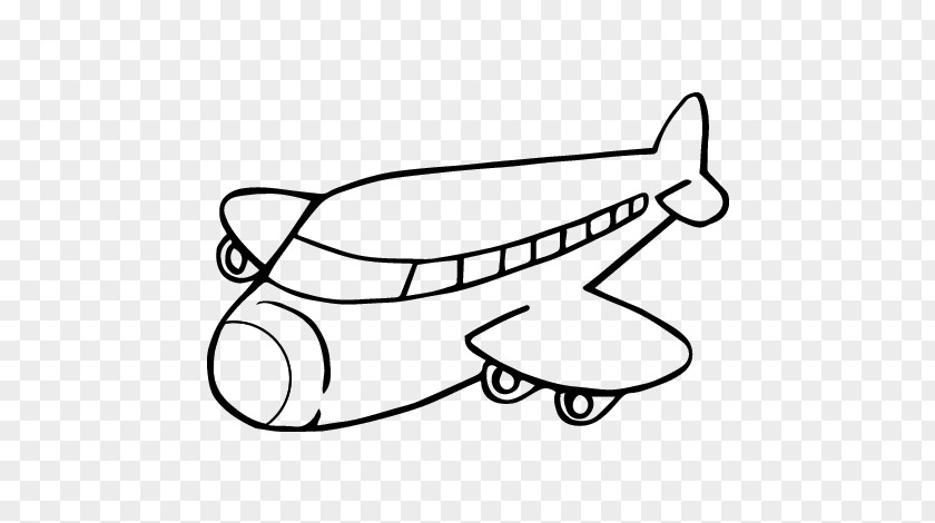 Airplane Drawing Painting Coloring Book PNG