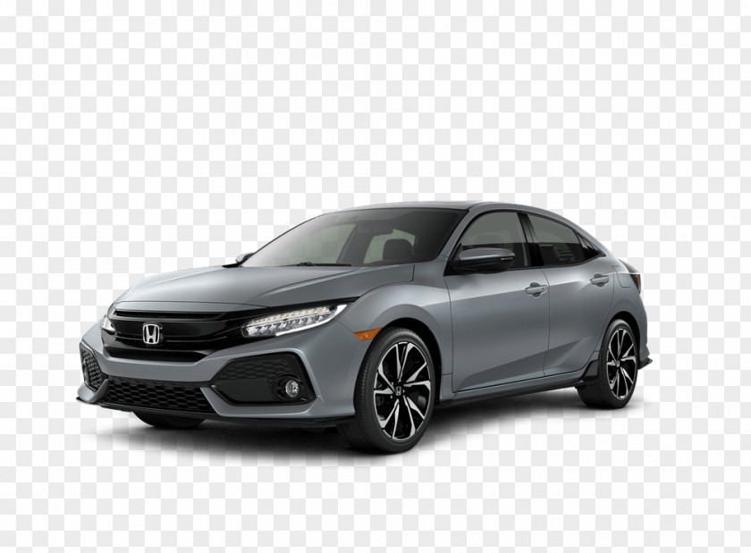 Honda 2018 Civic EX Hatchback Sport Touring Type R Car PNG