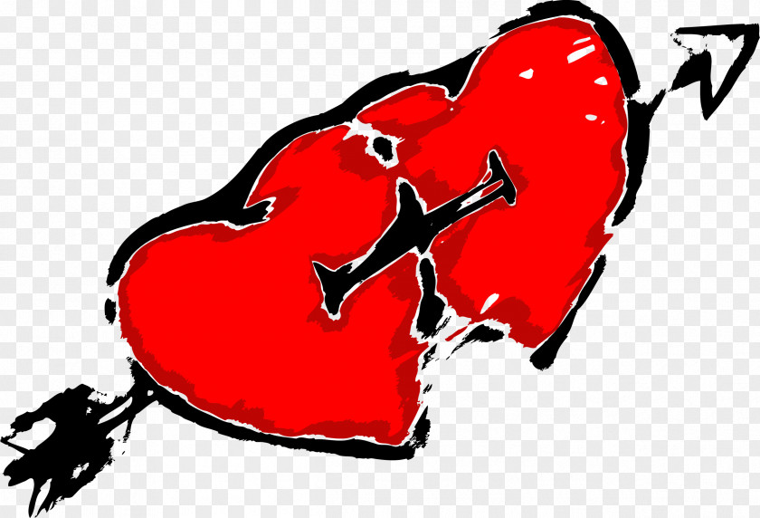 Two Stone Mandrel Love Vector Illustration Heart PNG
