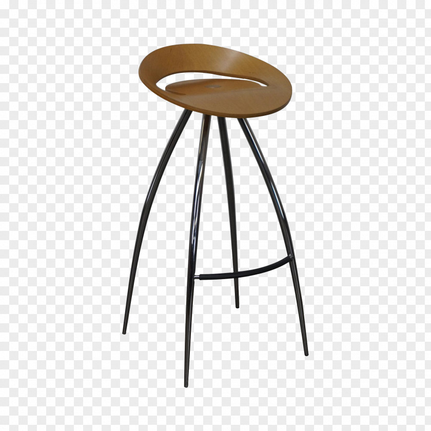 Wooden Stool Bar Table Bentwood Seat PNG