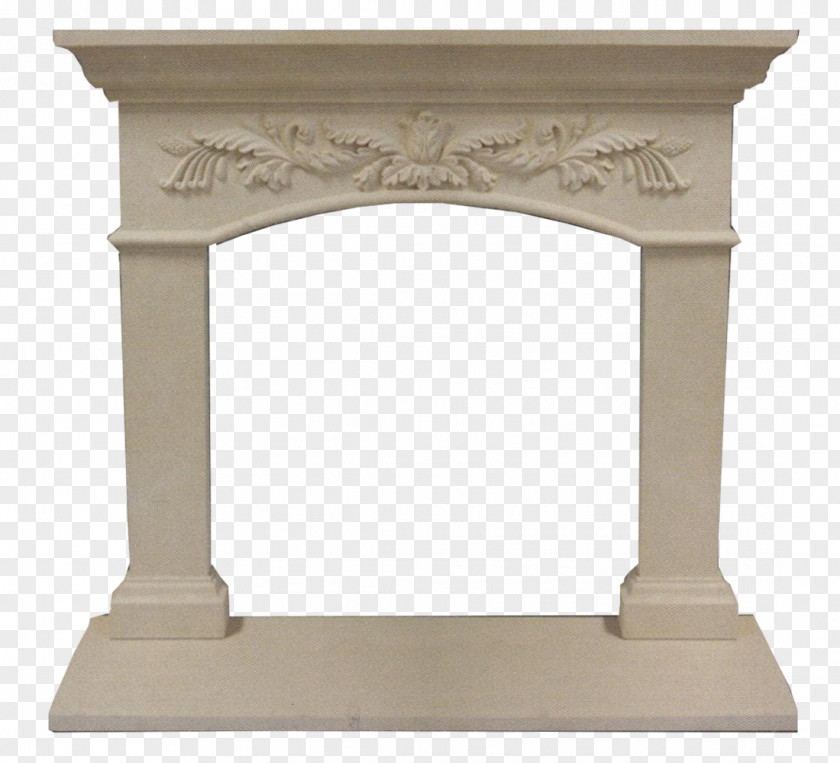 Chimney Fireplace Furniture Structure Stone Carving Rectangle PNG
