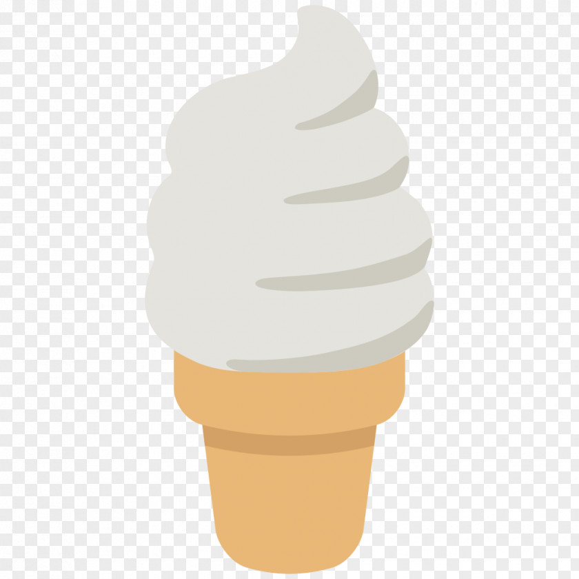 CREAM Ice Cream Cones Emoji Snow Cone PNG