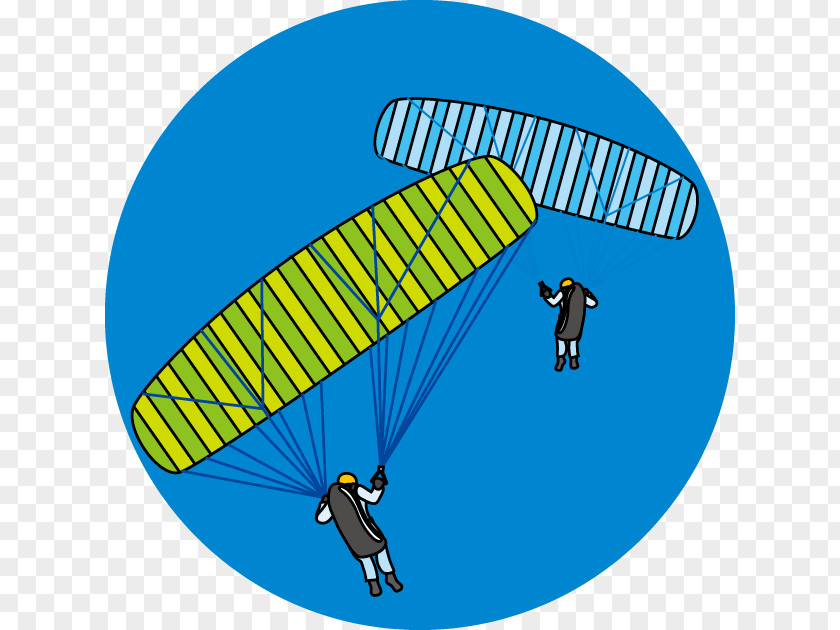 Hang-glider Parachuting Paragliding Hang Gliding Parachute Clip Art PNG