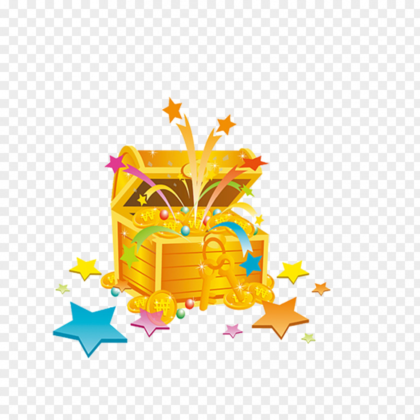 Star Treasure Picture Material Graphic Design Illustration PNG