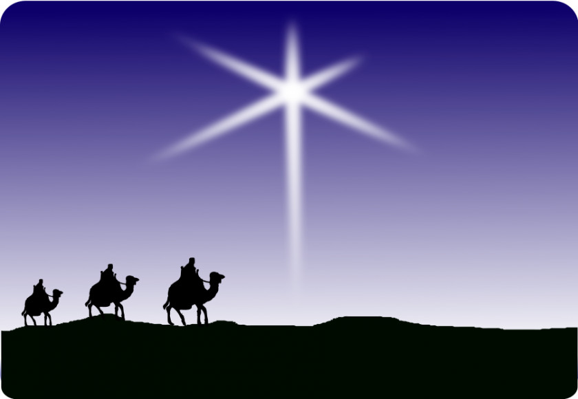 3 Wise Men Pictures Christmas Card Child Star Of Bethlehem Biblical Magi PNG